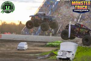 Joliet, Illinois - Monster Mayhem - Route 66 Raceway - Monster Truck Throwdown