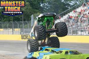 Marne, Michigan - Berlin Raceway - Monster Truck Throwdown 2015