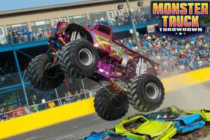 Marne, Michigan - Berlin Raceway - Monster Truck Throwdown 2015
