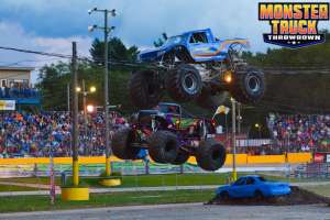 Marne, Michigan - Berlin Raceway - Monster Truck Throwdown 2016