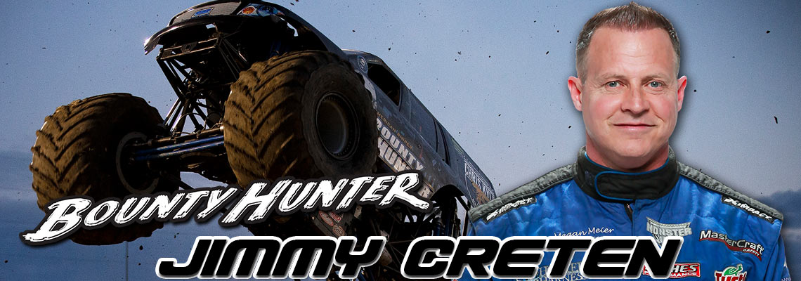 Jimmy Creten - Bounty Hunter - Monster Truck Throwdown